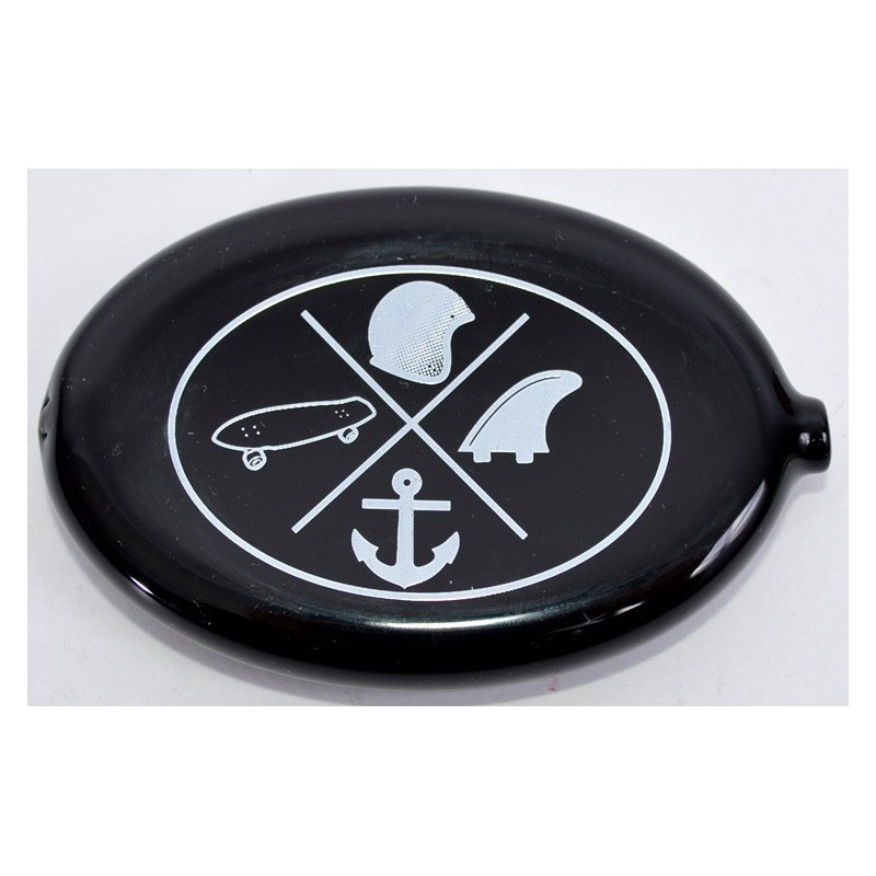 Porta Moedas Lifestyle - Preto/Branco