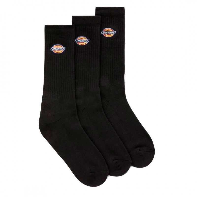 Meias Dickies Valley Groove  3x - Preto