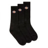 Meias Dickies Valley Groove  3x - Preto
