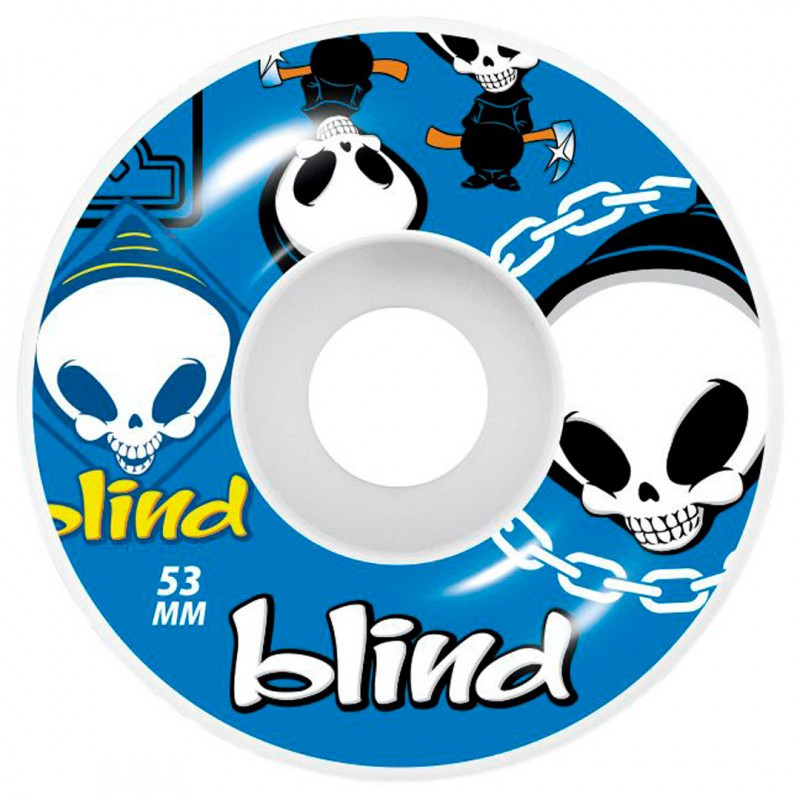 Rodas Skate Blind Random Blue - 53mm
