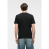 T-Shirt Santa Cruz Collage Oval Dott-Shirt - Preta