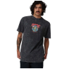 T-Shirt Santa Cruz Out Of Time Front - Preta