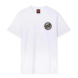T-Shirt Santa Cruz Loco Dot - Branca