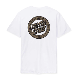 T-Shirt Santa Cruz Loco Dot - Branca