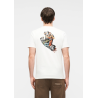 T-Shirt Santa Cruz Collage Hand - Branca