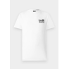T-Shirt Santa Cruz Collage Hand - Branca
