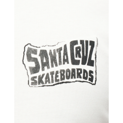 T-Shirt Santa Cruz Collage Hand - Branca