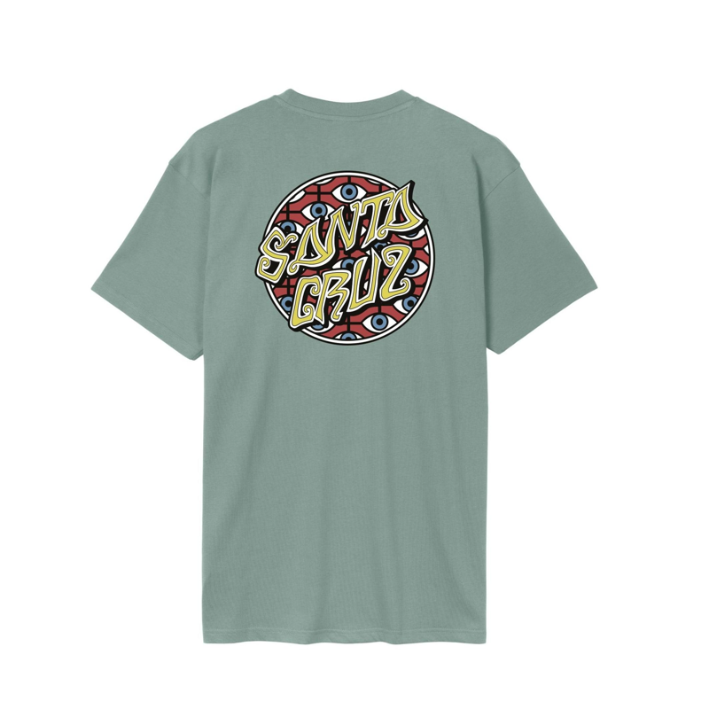 T-Shirt Santa Cruz Salba Eyes Dot - Verde