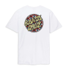 T-Shirt Santa Cruz Salba Eyes Dot - Branca
