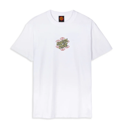 T-Shirt Santa Cruz Salba Eyes Dot - Branca