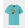 T-Shirt Santa Cruz Winkowski Surf Front - Turquesa