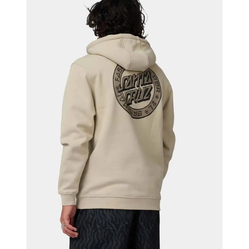 Sweat Santa Cruz Loco Dot - Stone Grey