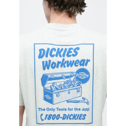 T-Shirt Dickies Dry Ridge SS - Cinzento