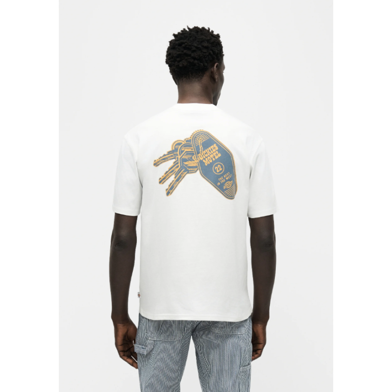 T-Shirt Dickies Plain City SS - Branca