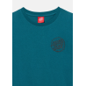T-Shirt Santa Cruz Youth Stamped Opus Camo - Criança (Azul)
