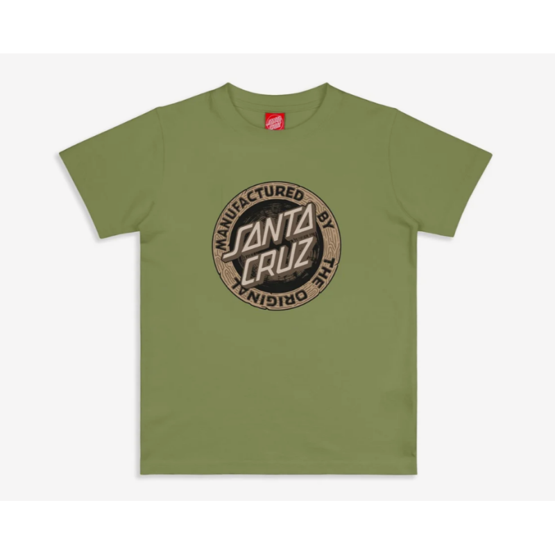 T-Shirt Santa Cruz Youth Carved MFG - Criança
