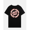 T-Shirt Santa Cruz Youth Flame Ringed Dot - Criança