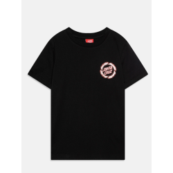 T-Shirt Santa Cruz Youth Flame Ringed Dot - Criança