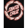 T-Shirt Santa Cruz Youth Flame Ringed Dot - Criança
