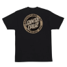 T-Shirt Santa Cruz Youth Carved MFG - Criança (Preto)