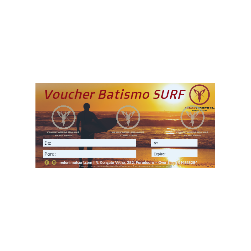 VOUCHER BATISMO DE SURF