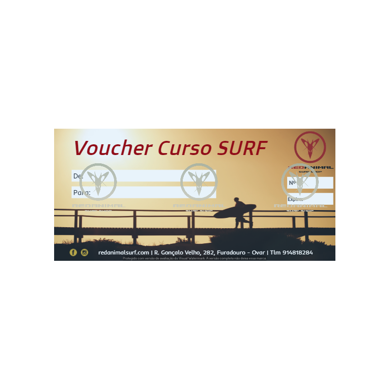VOUCHER CURSO DE INICIAÇÃO AO SURF